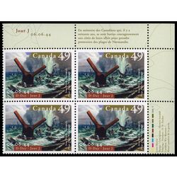 canada stamp 2043 juno beach normandy 49 2004 PB UR