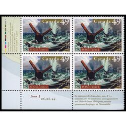 canada stamp 2043 juno beach normandy 49 2004 PB LL