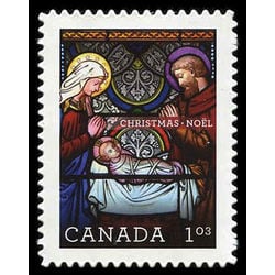 canada stamp 2493 christmas stained glass 1 03 2011