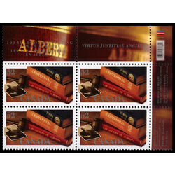 canada stamp 2228 law society of alberta books gavel photo of james muir 52 2007 PB UR