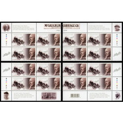 canada stamp 2284 mclaughlin buick mclaughlin 1871 1972 52 2008 PB SET