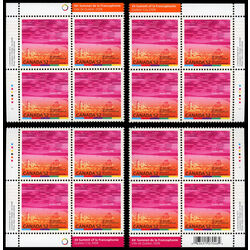 canada stamp 2290 skyline of quebec city 52 2008 PB SET