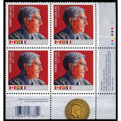 canada stamp 2370 leblanc s official portrait 57 2010 PB LR