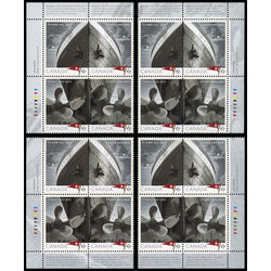 canada stamp 2534a titanic 2012 PB SET