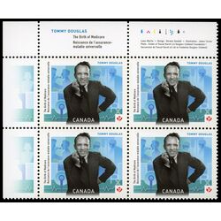 canada stamp 2557 tommy douglas 1905 1986 2012 PB UL