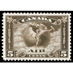 canada stamp c air mail c2 mercury with scroll in hand 5 1930 M VFNH 024