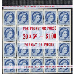canada stamp 341bi queen elizabeth ii 1954