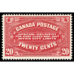 canada stamp e special delivery e2 special delivery stamps 20 1922 M VFNH 027
