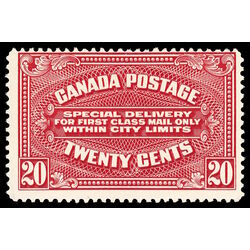 canada stamp e special delivery e2a special delivery stamps 20 1922 M F 002