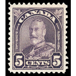 canada stamp 169 king george v 5 1930 M VFNH 006