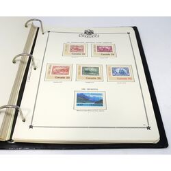 canada mint collection in an album