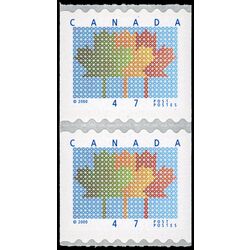 canada stamp 1878 stylized maple leaf 47 2000 M VFNH 004