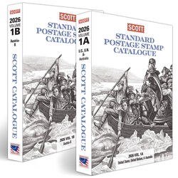 2026 scott standard postage stamp catalogue VOL