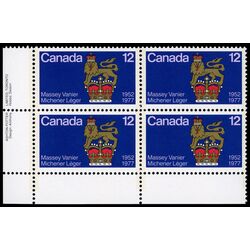 canada stamp 735 governor general s standard 12 1977 PB LL