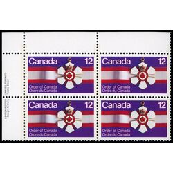 canada stamp 736 order of canada medal 12 1977 PB UL