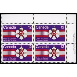 canada stamp 736 order of canada medal 12 1977 PB UR