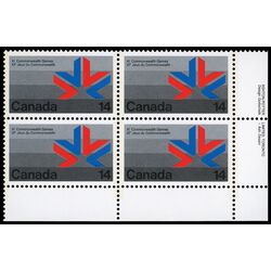 canada stamp 757 games emblem 14 1978 PB LR