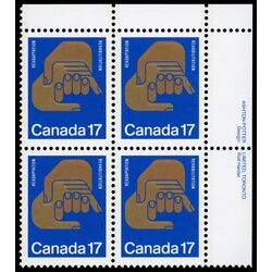 canada stamp 856 helping hands 17 1980 PB UR