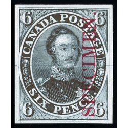 canada stamp 2tcvii hrh prince albert 6d 1851 M VF 006