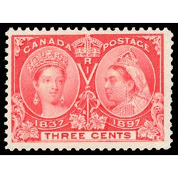 canada stamp 53 queen victoria diamond jubilee 3 1897 M VFNH 036