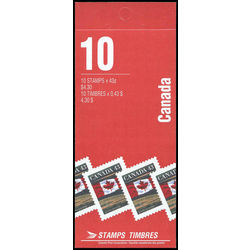 canada stamp bk booklets bk153c flag over field 1994