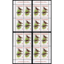 canada stamp 496 white throated sparrow 6 1969 PB SET