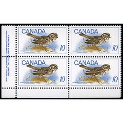 canada stamp 497 ipswich sparrow 10 1969 PB LL