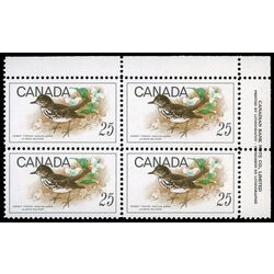 canada stamp 498 hermit thrush 25 1969 PB UR