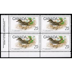 canada stamp 498 hermit thrush 25 1969 PB LL