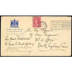 newfoundland first flight cover