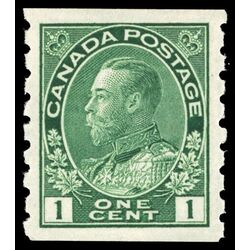 canada stamp 125ii king george v 1 1912 M XF 006