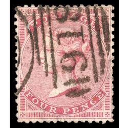 great britain stamp 26 queen victoria 1857 U VG 004