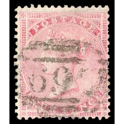 great britain stamp 26 queen victoria 1857 U VG 005
