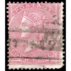 great britain stamp 26 queen victoria 1857 U VG 006