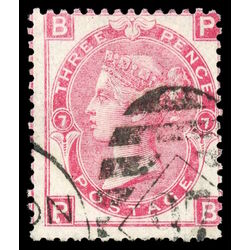 great britain stamp 49 queen victoria 1867 U F 011