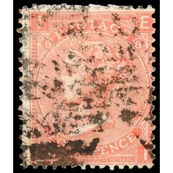 great britain stamp 43a queen victoria 1865 U VG 003