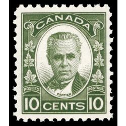 canada stamp 190 george etienne cartier 10 1931 M VFNH 011