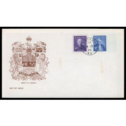 canada stamp 357 8 fdc prime ministers 1955 FDC COMBO 007