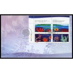 canada stamp 1951a corals 2002 FDC UL