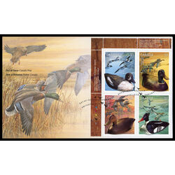 canada stamp 2166a duck decoys 2006 FDC UL