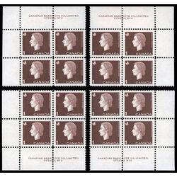 canada stamp 401 queen elizabeth ii 1 1963 PB SET %232