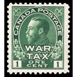 canada stamp mr war tax mr1 war tax 1 1915 M VFNH 008