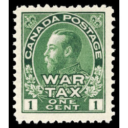 canada stamp mr war tax mr1 war tax 1 1915 M XFNH 007