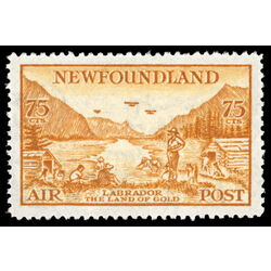 newfoundland stamp c17 labrador land of gold 75 1933 M XFNH 009