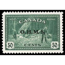 canada stamp o official o9 lumbering 50 1949 M XFNH 025