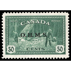 canada stamp o official o9 lumbering 50 1949 M VF 027