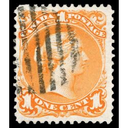canada stamp 23a queen victoria 1 1869 M F VF 011