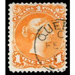 canada stamp 23a queen victoria 1 1869 U F 012