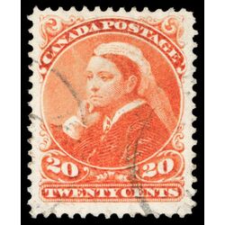 canada stamp 46i queen victoria 20 1893 U XF 011