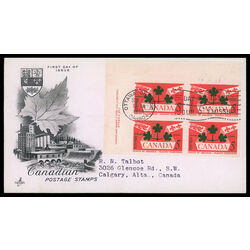 canada stamp 388 national emblems 5 1959 FDC UL 019